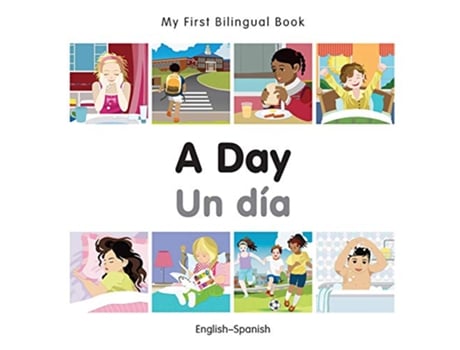 Livro My First Bilingual Book A Day de Milet Publishing (Espanhol - Capa Dura)
