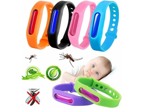 6 peças de pulseira repelente de mosquitos para crianças, adultos e animais de estimação - repelente de insetos para viagens MOONMINI