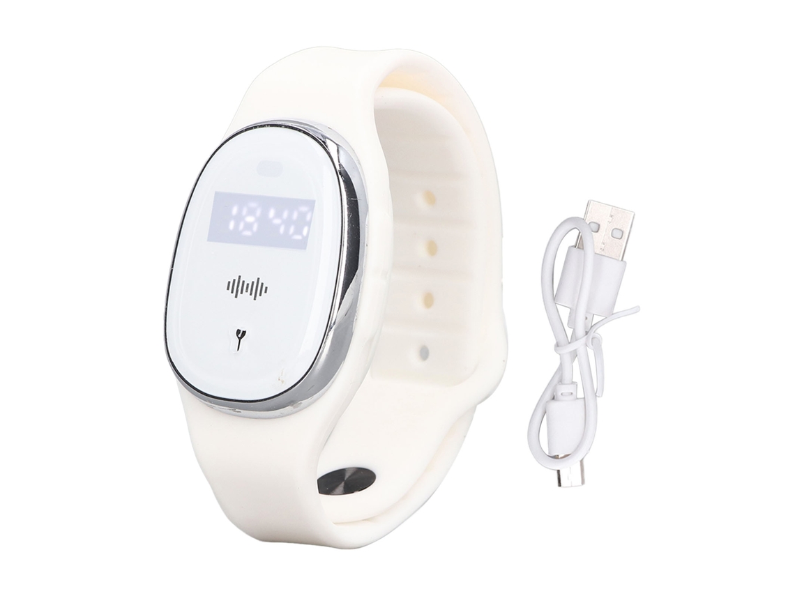 Pulseira Repelente de Mosquitos Ultrassônica Usb Recarregável Crianças | S/MARCA