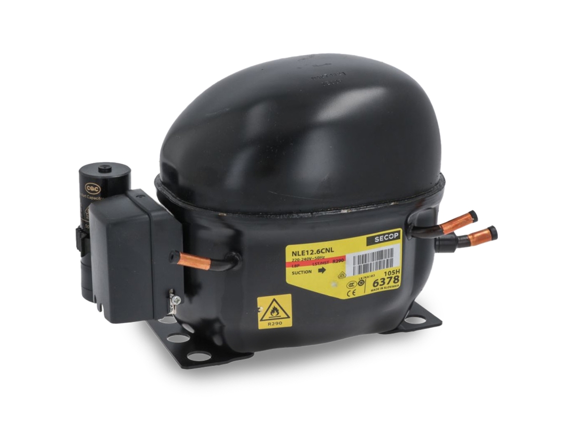Compressor Secop Nle12.6cnl R290 Lbp 12,55cc para Frigorífico/congelador Cmp356df