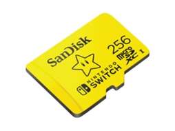 Cartão de Memória MicroSD SANDISK 256 GB Nintendo Switch