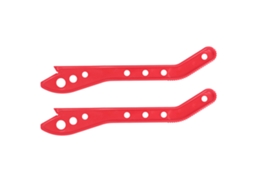 2 Peças De Alavanca De Empuje Ergonômica De Plástico Vermelho Para Serra De Mesa, Ferramenta De Segurança Para Carpintaria