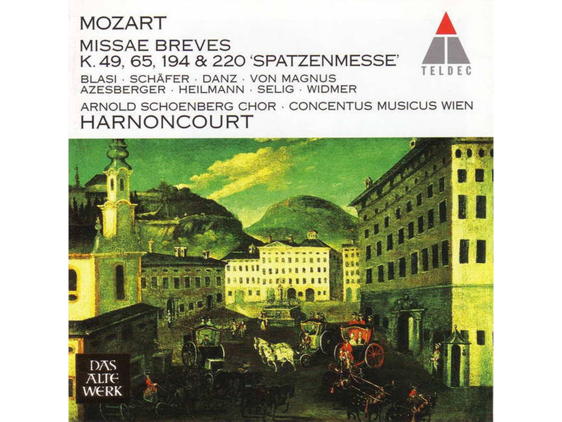 CD Mozart - Missa Longa K. 262 (1CDs)