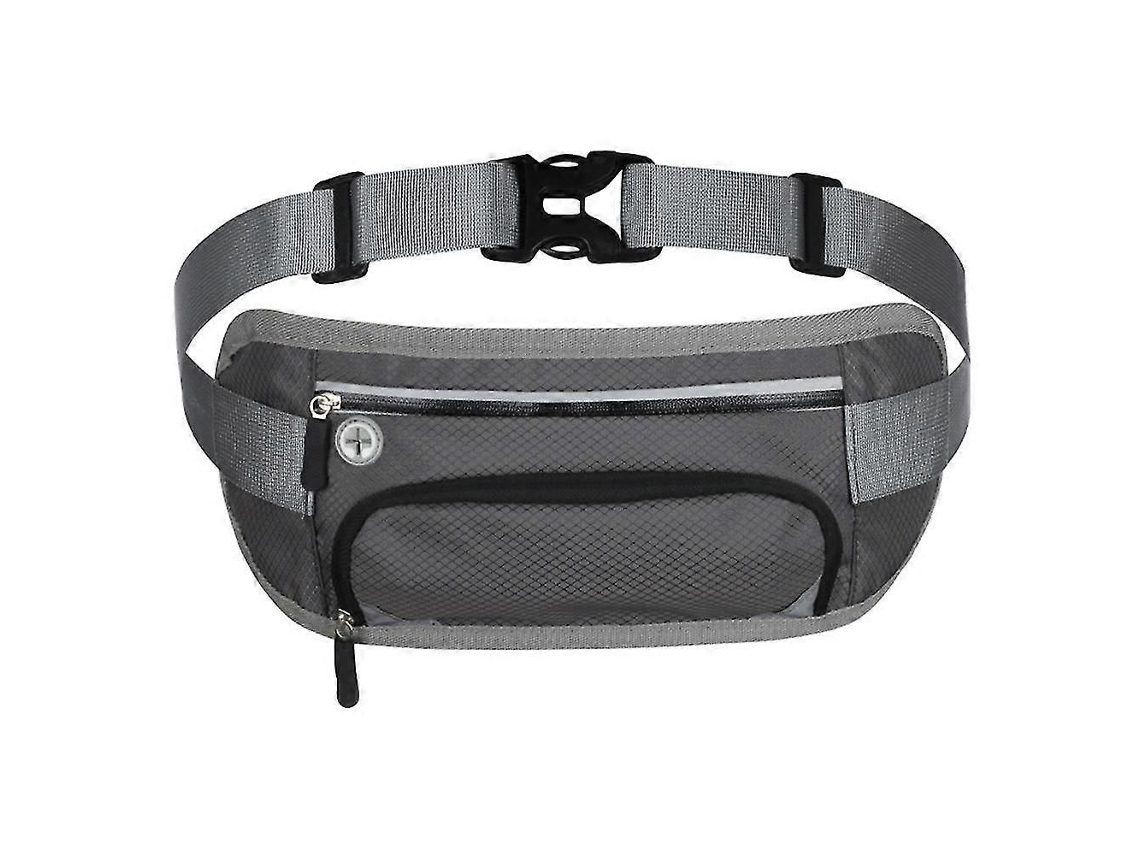 Bolsa De Cintura Para Corrida Com Porta-garrafa, Ajustável E Com Detalhes Refletivos, Ideal Para Ciclismo, Caminhada E Trilhas.