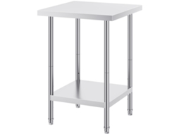 Mesa De Trabalho Succebuy Em Aço Inoxidável Mesa De Preparação 610x610x864 Cm