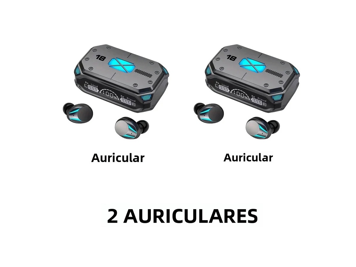 Fone de Ouvido Gamer MDUG com Fio, Cancelamento Passivo, Som Estéreo e Microfone Cardioide