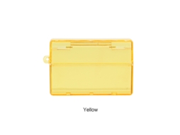 Capa Para Cartuchos De Cigarro Aquecidos Sem Combustão Iqos Iluma 6ª/7ª Geração 8.5x5.3x2.05cm Plástico Amarelo Transparente Fwinl