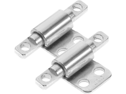 Conjunto De 2 Dobradiças Fricção Com Torque Ajustável Em Aço Inoxidável, Portáteis E Compactas, Para Laptops E Telas Lcd