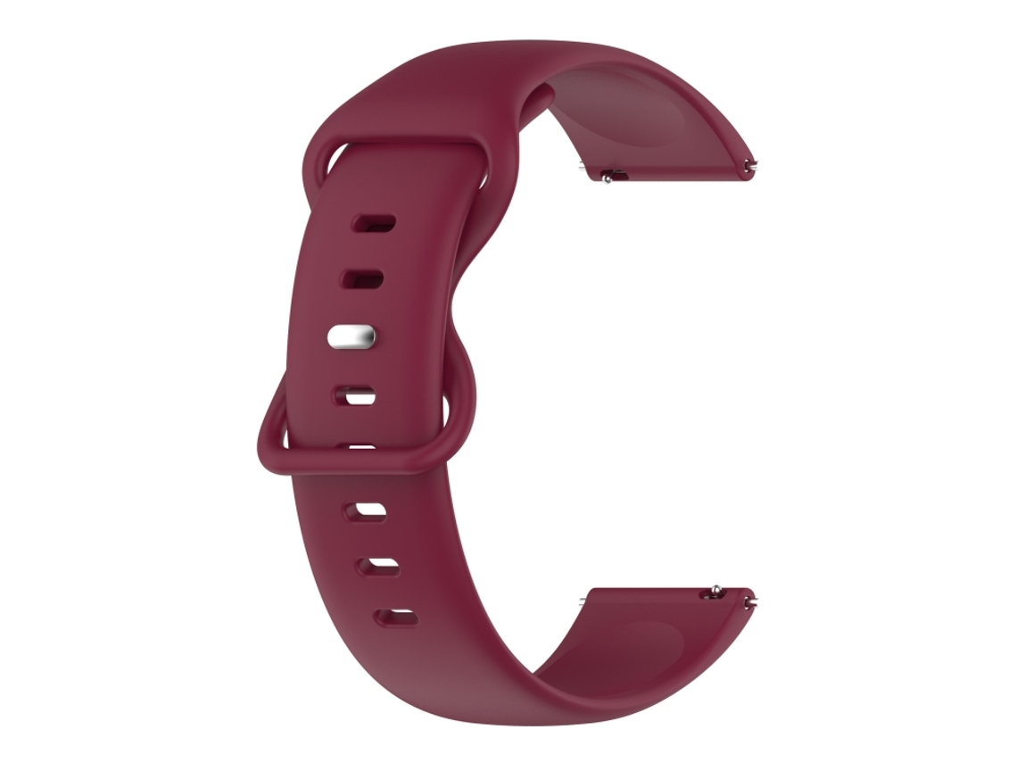 Bracelete para Samsung Gear S2 Classic Silicone Cor Sólida 20mm Borgonha XIAOMOYU