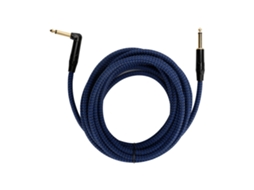 Cabo de áudio para guitarra Jorindo 6m, conector de 6,35 mm, para amplificador de guitarra elétrica, CHABERLU
