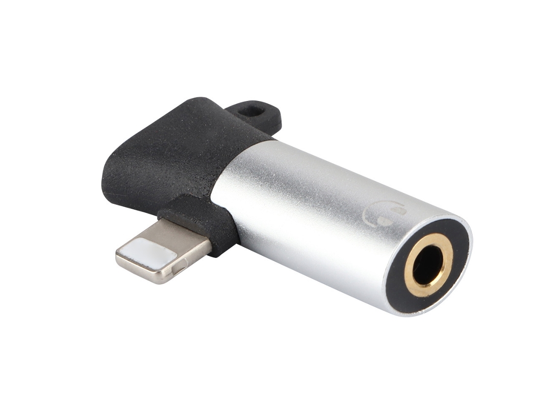 Adaptador de Chaveiro Lightning para 3.5mm + Lightning LAXISCREED