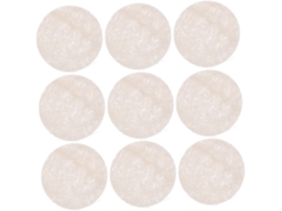 Conjunto De 18-discos Esfoliantes Bucha Natural Para Limpeza E Esfoliação Facial Removedores Maquiagem Pequenos