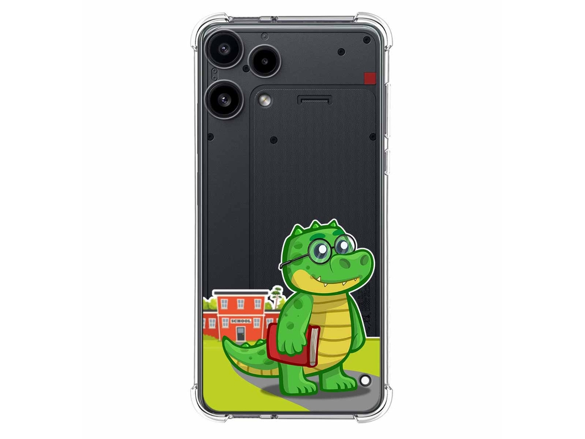 Capa Tumundosmartphone Transparente De Silicone À Prova De Choque Para Nothing Phone 3a Lite 5g Design De Coco