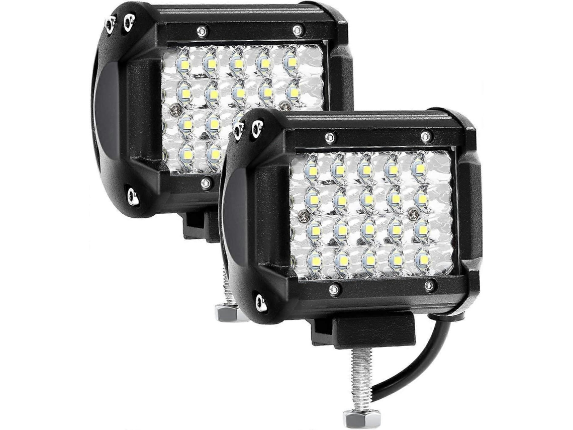 Luz de trabalho LED 72W 12V/24V 10500lm IP68 S/MARCA