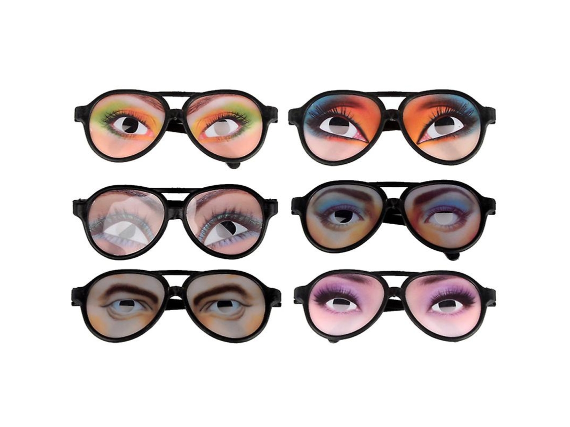 8pcs Óculos Engraçados Allinless