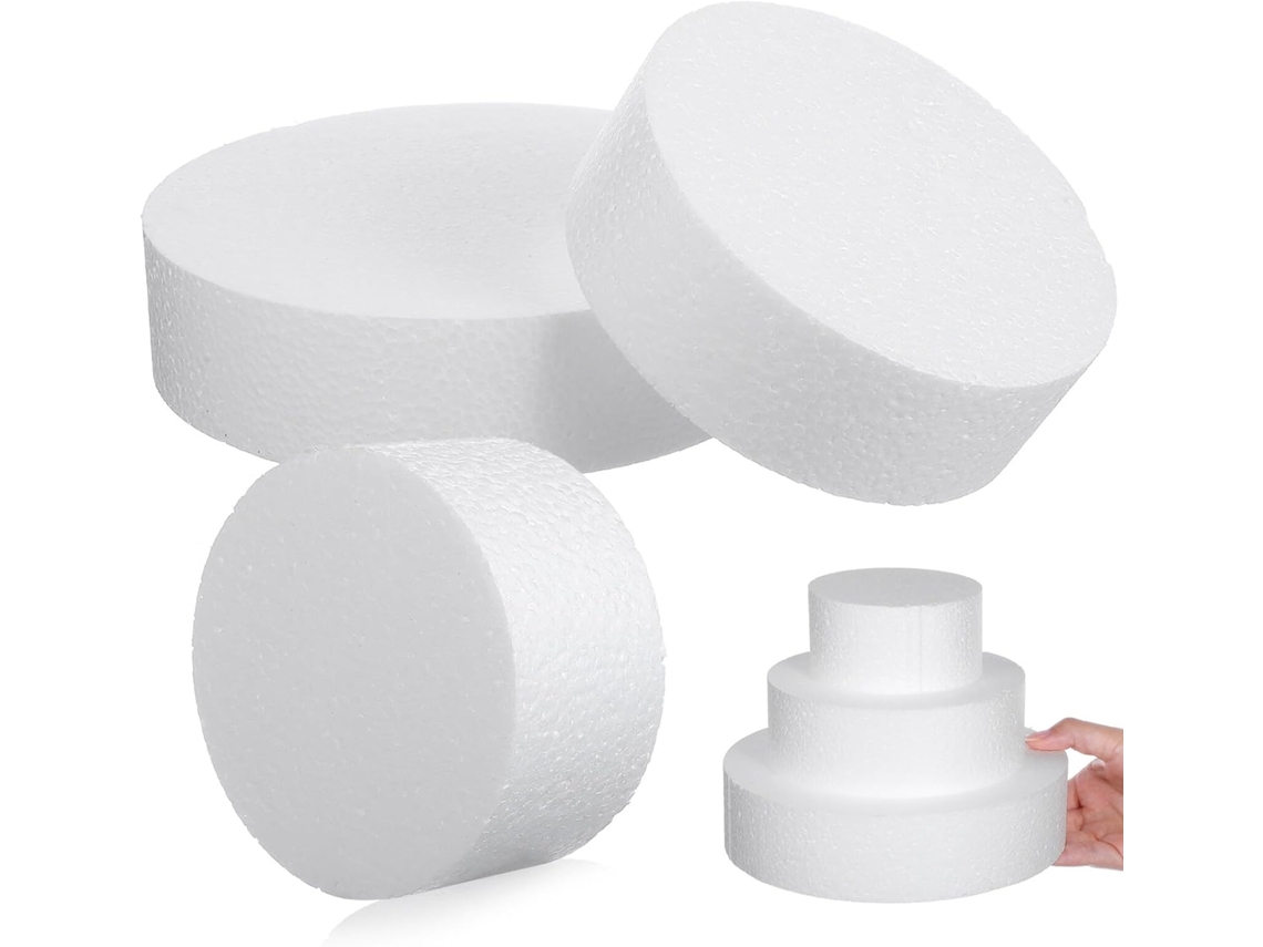 Conjunto Kallory com 3 bolas de boliche redondas de espuma, 10 cm