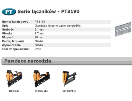 Pt 33 Pregos 3,1 X 90mm 2200 Pcs Bostitch