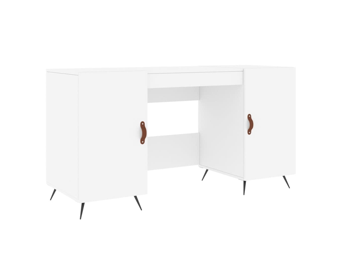 Desk, Desks Vidaxl Branco Madeira Processada (n/a)