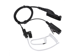 Fone De Ouvido Com Microfone Para Rádio Portátil De Comunicação