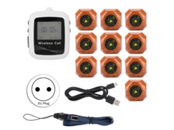 Receptor + 10 Pagers Inteligentes LAXISCREED