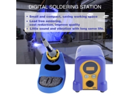 Laxiscreed Fx-888d Estação De Soldar Com Display Digital E Suporte De Alta Precisão