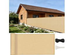 Tela De Privacidade, Guojun, 40 X 1000 Cm, Hdpe, 220 G/m², Resistente Ao Vento, Respirável