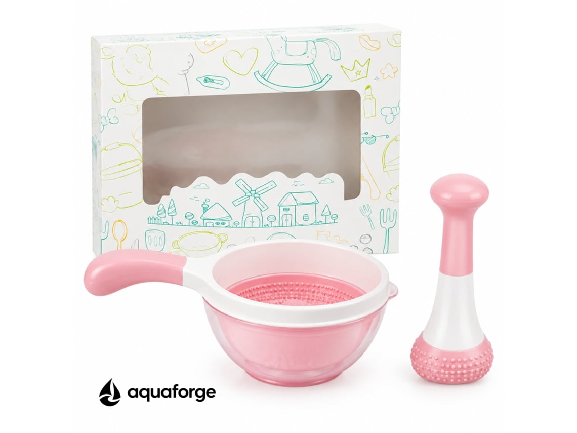 Moinho Manual Aquaforge Para Cozinha, Rosa