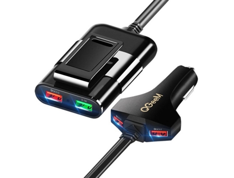 Carregador Auto QGEEM QG-CH13 (3.1A - USB - Preto)
