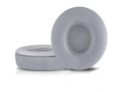 Almofada para Auscultadores Beats Solo 2 de Orelhas de Espuma Macia Cinza com Fio