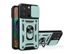 Capa Para Iphone 16 Pro - Tampa Deslizante Para Câmera - Tpu Pc