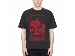 Rockinstone Nightmare On Elm Street Mono Poster Black T-shirt Size:m