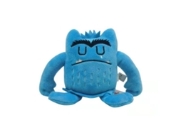 Peluche HXDZFX Monstrinho Azul 13 Cm
