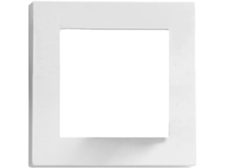 Moldura Artesanal Plástico Branco Estampa Floral Flores Secas Ideal Decoração Casa GOKOCO