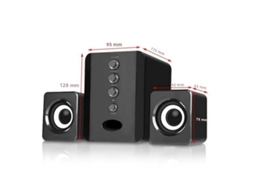 Caixas De Som Universais 3d Para Computador, Som Surround Estéreo, Versão Usb.