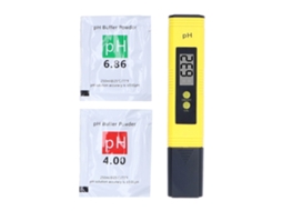 Medidor de pH Digital Portátil, Precisão 0.01, para Aquários e Piscicultura | S/MARCA