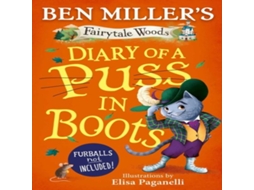 Livro Diary of a Puss in Boots de Ben Miller (Inglês)