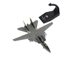 Primerox modelo de Avião de Caça Liga 1:100 com Base Estável Detalhes Gravados Claro