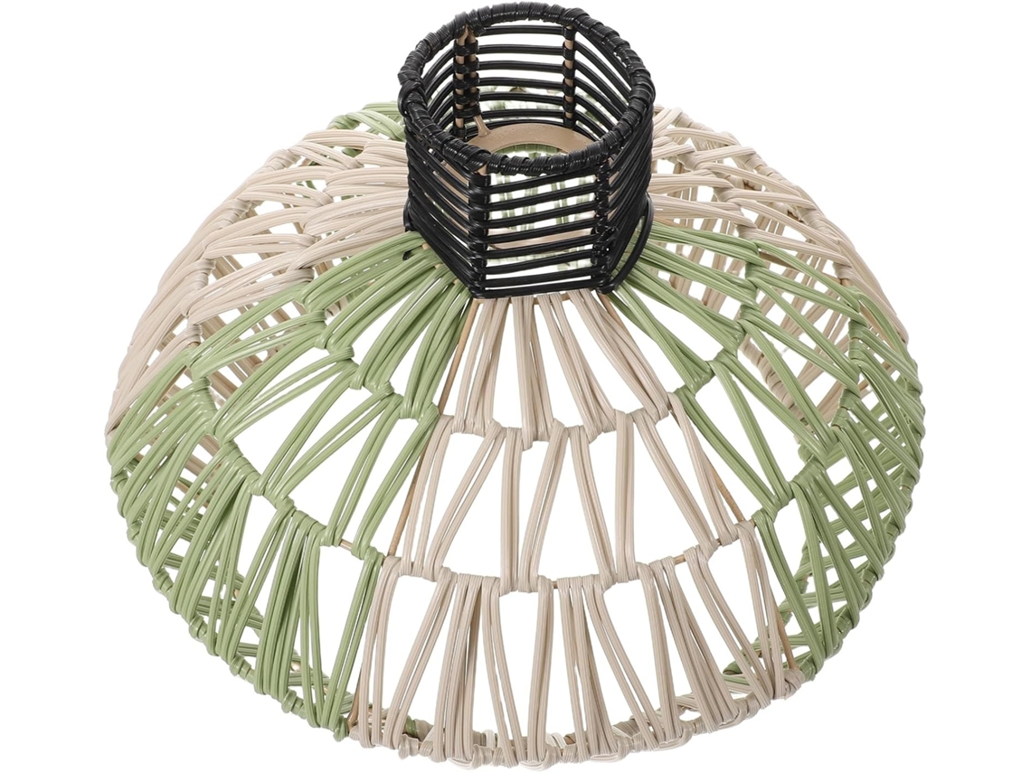 Luminária Pendente Boêmia Tecida À Mão em Material Natural, Estilo Rústico para Iluminação de Teto e Decoração de Interiores. SFUSHOS