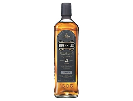 Whisky Bushmills 21 Anos Rare Irlandês
