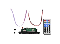 Placa Decodificador Mp3 Módulo Bluetooth Sem Fio Usb Sd Fm Chamada De Mãos Livres