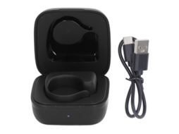 Anel de luz para celular Slowmoose preto com controle remoto Bluetooth, câmera ABS lateral articulada, botão de selfie com carregamento para celular