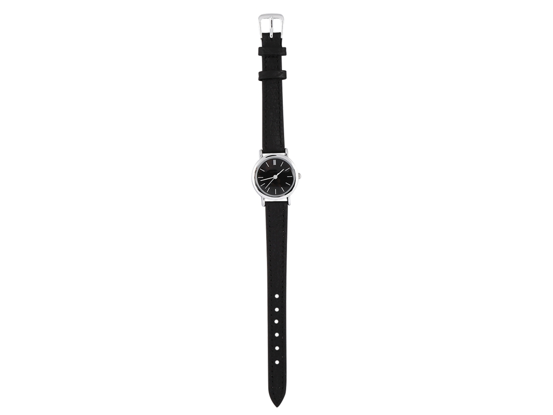 Relógio de Pulso Feminino Analógico com Pulseira de Couro Pu Estilo Clássico Quartzo