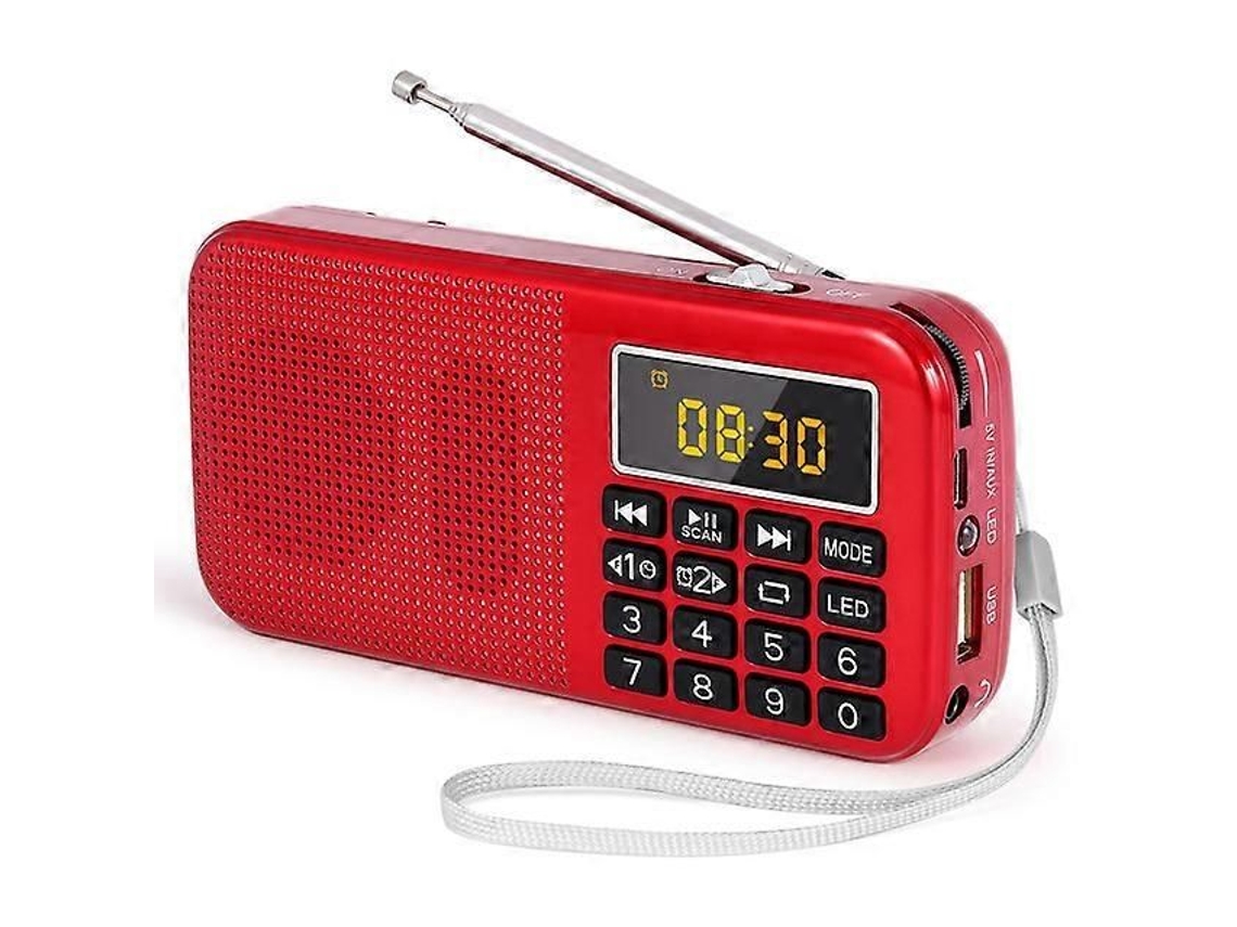 Rádio de Emergência GOKOCO com bateria 10000mAh, solar, NOAA