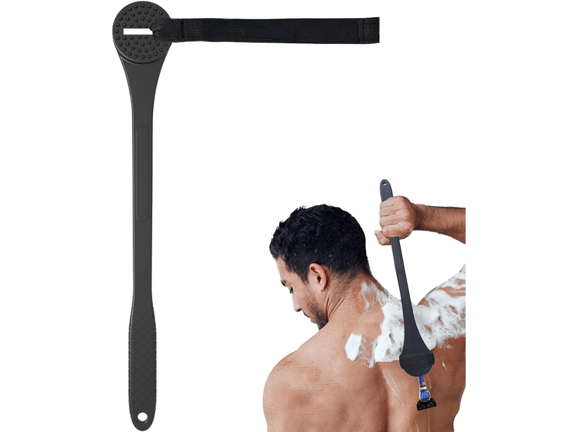 Barbeador Costa com Cabo Longo, Ferramenta Ergonômica para Banheiro