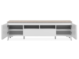 Móvel Tv Bertrix 2 Portas 1 Gaveta 177X51 5X40 Branco VENPRODIN