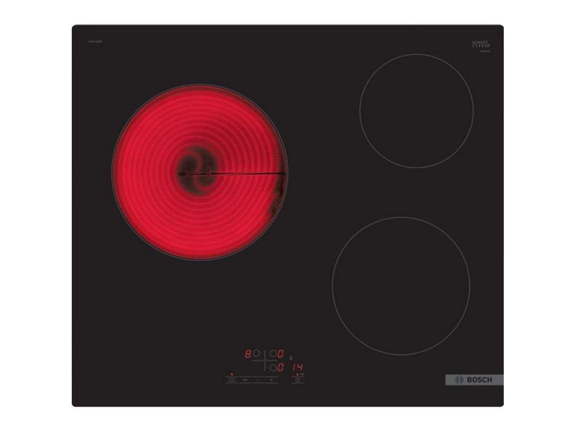 Placa de Vitrocerâmica BOSCH PKM611BB8E (Elétrica - 62 cm - Preto)