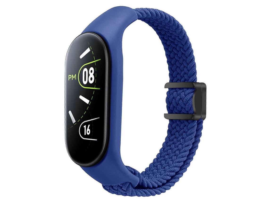 Xdfind Capa, Compatível Com Relógio Pulseira Integrada Trançada E Fecho Magnético Para Xiaomi Mi Band 7/ 6/ 5/ 4/ 3, Conforto Leve