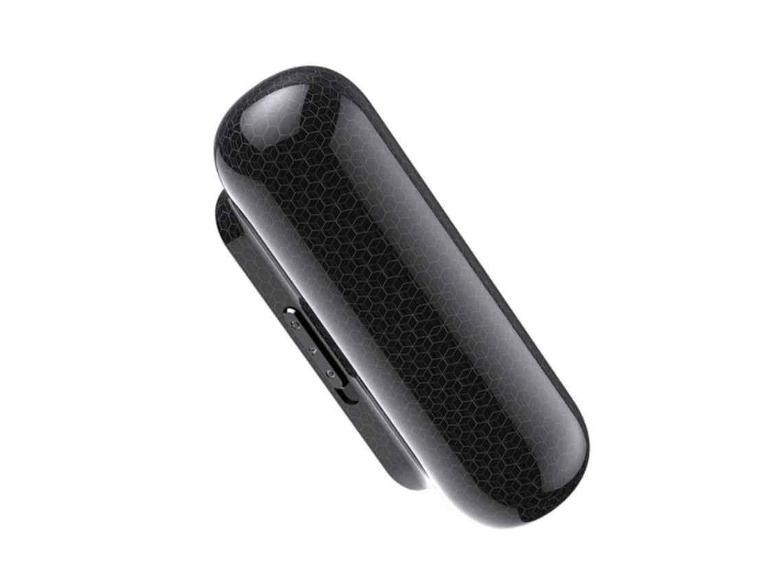 Gravador de Voz Digital Mini Voz Magnético com 3200Mah 500 Horas de Tempo de Gravação para Palestras/Conferências/Entrevistas 16Gbpreto