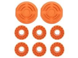 Primerox fio de Roçadeira para Worx Wa0010 Spool Acessório Cortador Grama Jardim Ferramenta