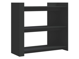 Console Table, Console Tables Vidaxl Preto Madeira Processada (n/a)